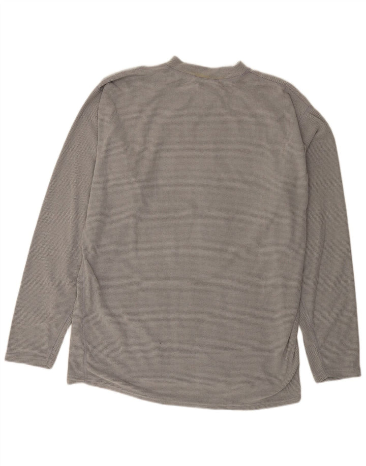 The North Face Top pentru bărbați cu mânecă lungă 2XL, poliester gri