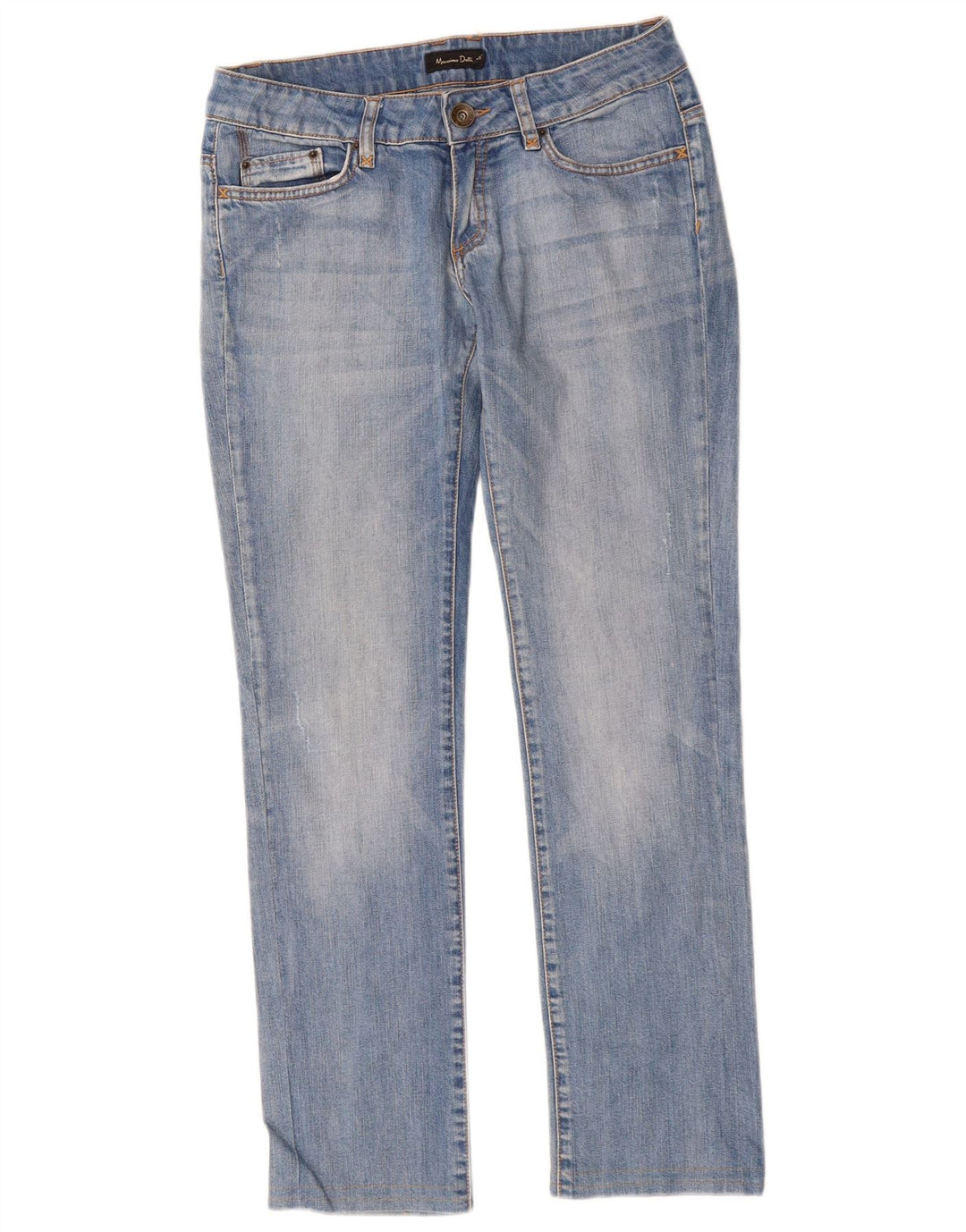 MASSIMO DUTTI Blugi Slim Femei EU 38 Mici W28 L29 Bumbac Albastru