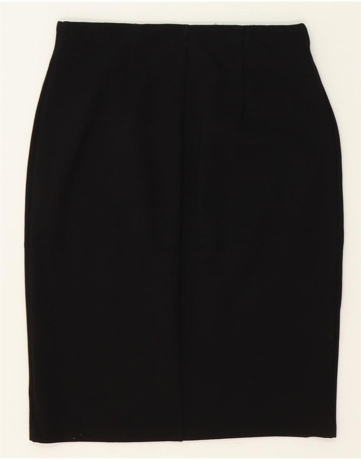 BENETTON Womens Pencil Skirt W28 Medium Black Vintage Benetton and Second-Hand Benetton from Messina Hembry 