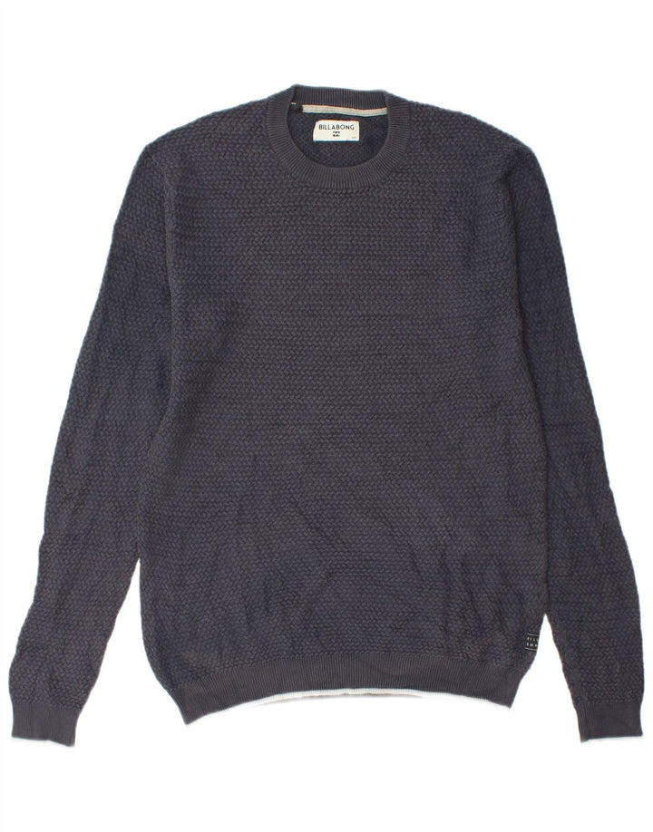 Pulover Billabong pentru bărbați, cu gât crew, bumbac mic, albastru bleumarin