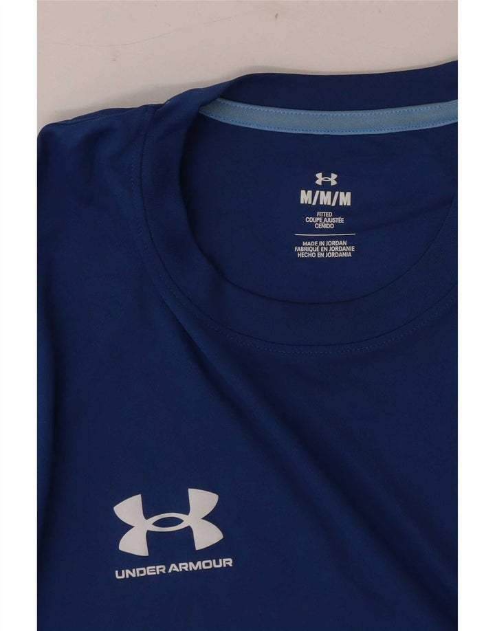 Tricou Under Armour pentru bărbați Top Medium Blue Colorblock