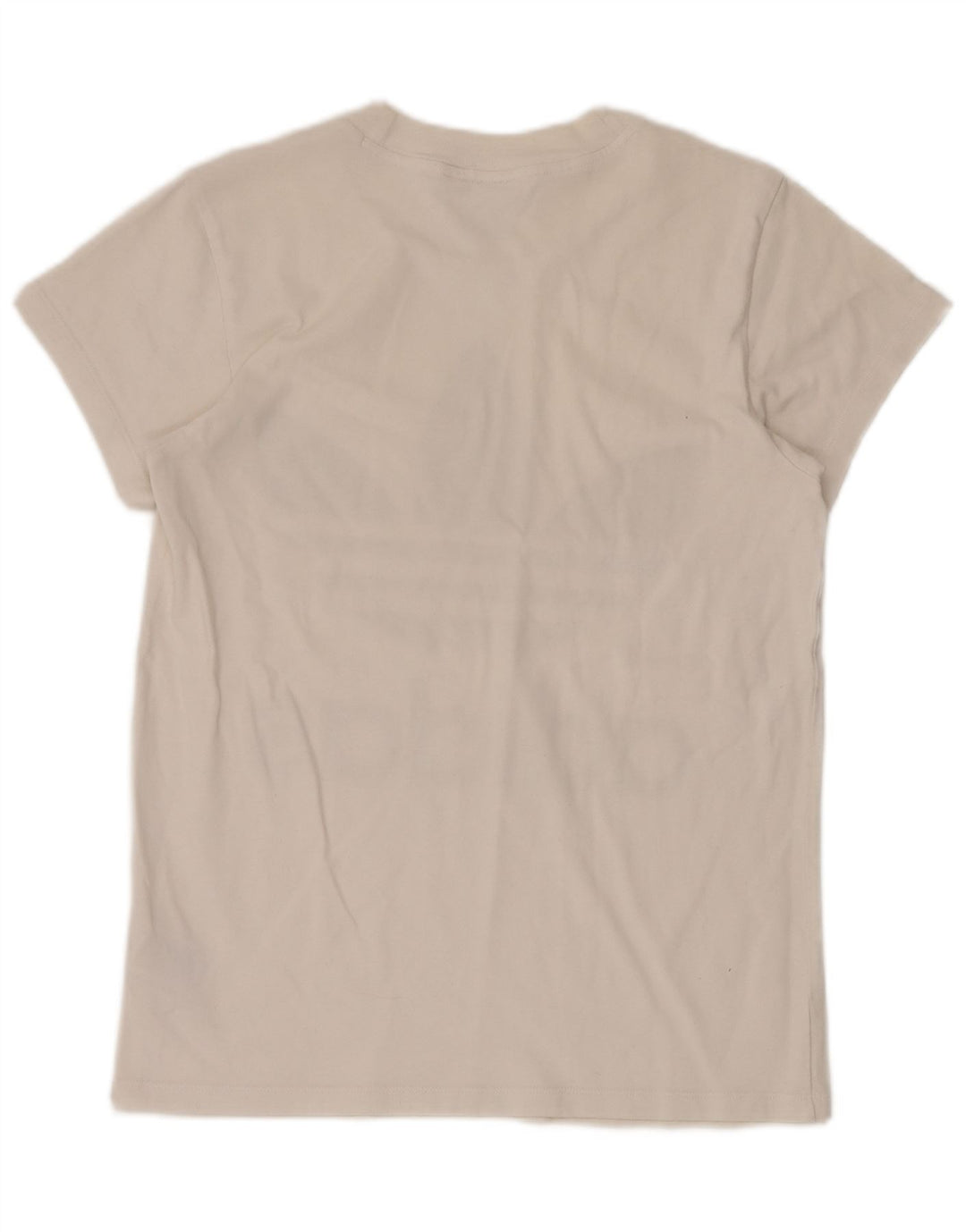 Tricou grafic supradimensionat pentru femei ADIDAS UK 2 2XS Bumbac alb