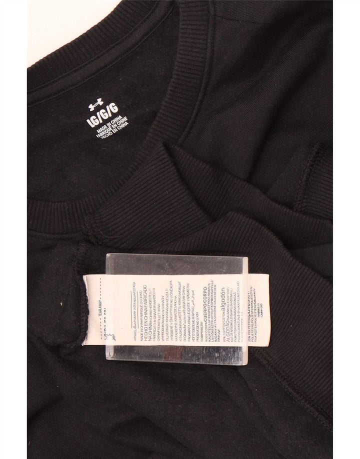 Pulover pentru bărbați Under Armour, mare, negru, bumbac