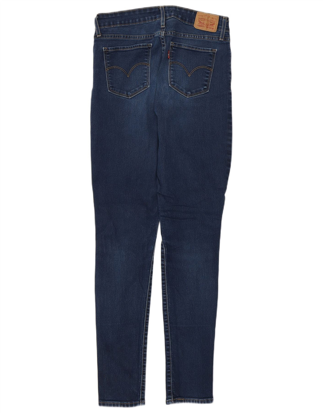 Blugi skinny 711 pentru femei LEVI'S W28 L32 bumbac albastru