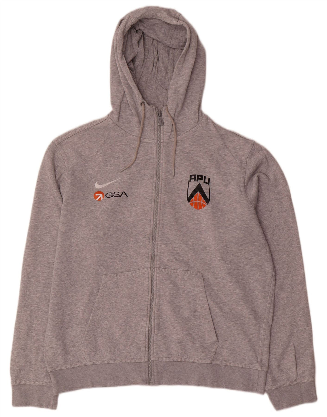 Pulover Nike Graphic Zip pentru bărbați, mare, gri, pete
