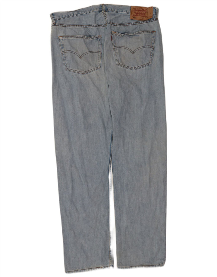 Blugi drepti pentru bărbați Levi's 501 W38 L34 Bumbac albastru