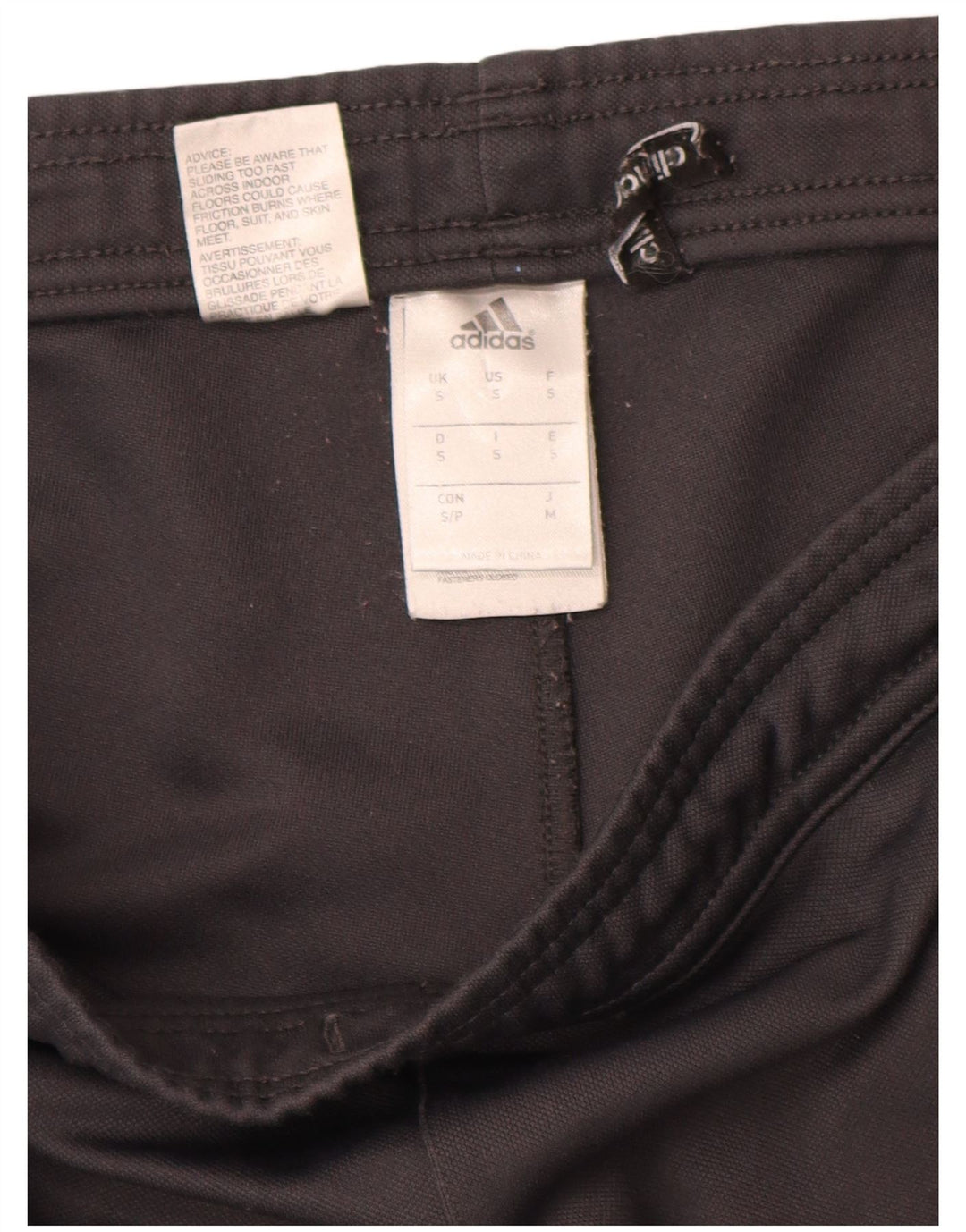 Pantaloni de trening Adidas Climalite pentru bărbați, negru, poliester color block