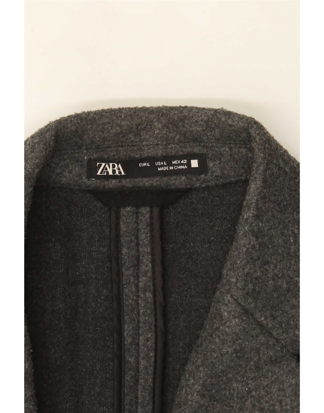 Pardesiu pentru bărbați Zara UK 40 mare, gri