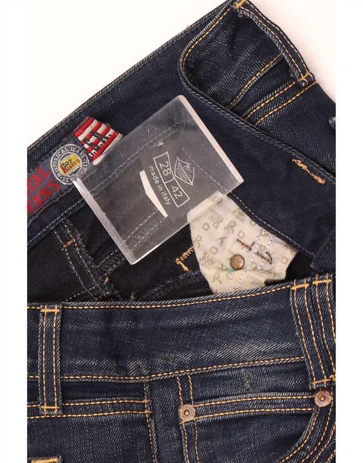 Blugi subțiri Roy Rogers pentru femei IT 42 Medium W28 L28 Albastru