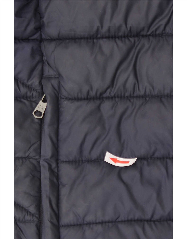 Jachetă căptușită pentru bărbați Calvin Klein UK 40 Large Navy Blue Marine