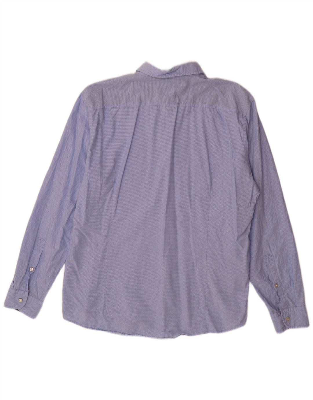 Cămașă pentru bărbați Hugo Boss 2XL, bumbac cu pete albastre