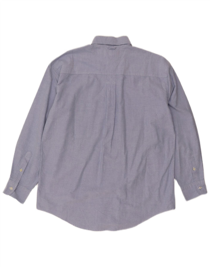 Cămașă Timberland Loose Fit pentru bărbați din bumbac albastru mic