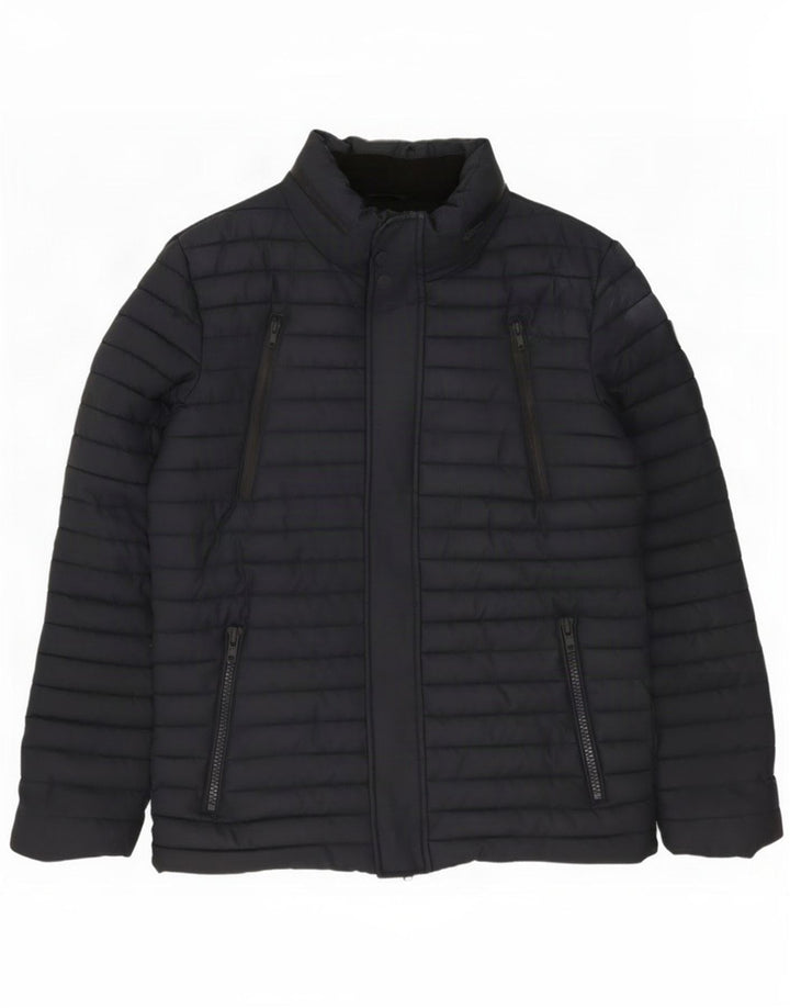 Superdry Jachetă căptușită pentru bărbați UK 40 Large Bleumarin Poliester