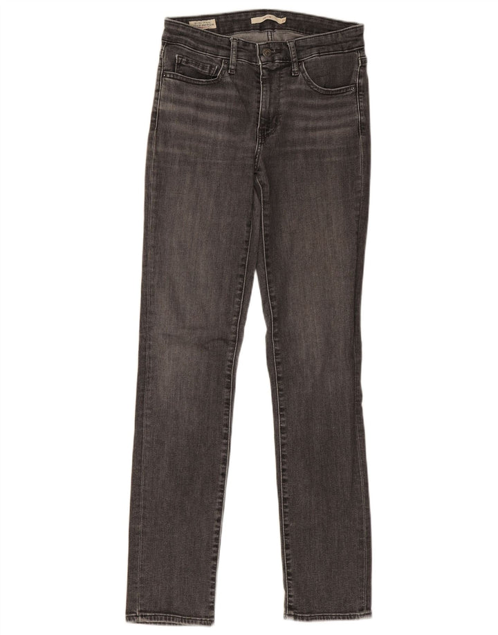Blugi Levi's 712 Slim pentru femei W27 L31 bumbac gri