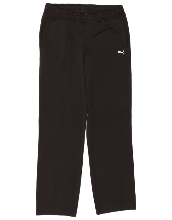 PUMA Womens Tracksuit Trousers UK 10 Small Black Polyester