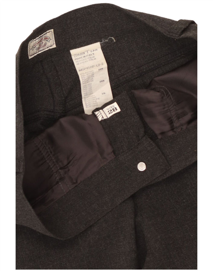 Pantaloni casual conici pentru femei ARMANI L28 L28 Poliester gri