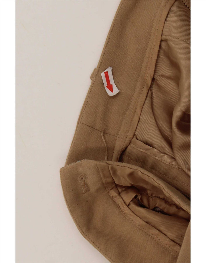 Pantaloni de costum pentru femei Zara Mediu L28 L31 Bej Poliester