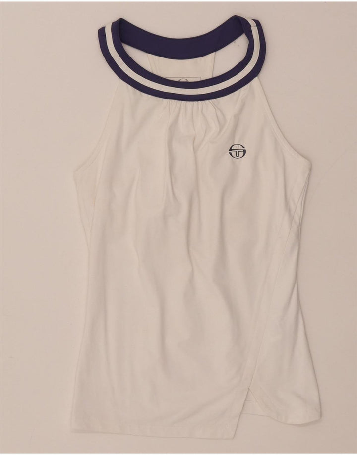 Vestă pentru femei Sergio Tacchini, UK 4 XS, nailon alb
