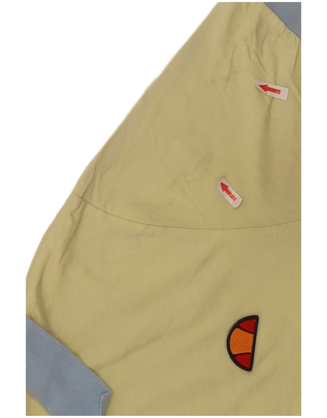 Cămașă polo pentru bărbați Ellesse, galben mare, bumbac color bloc