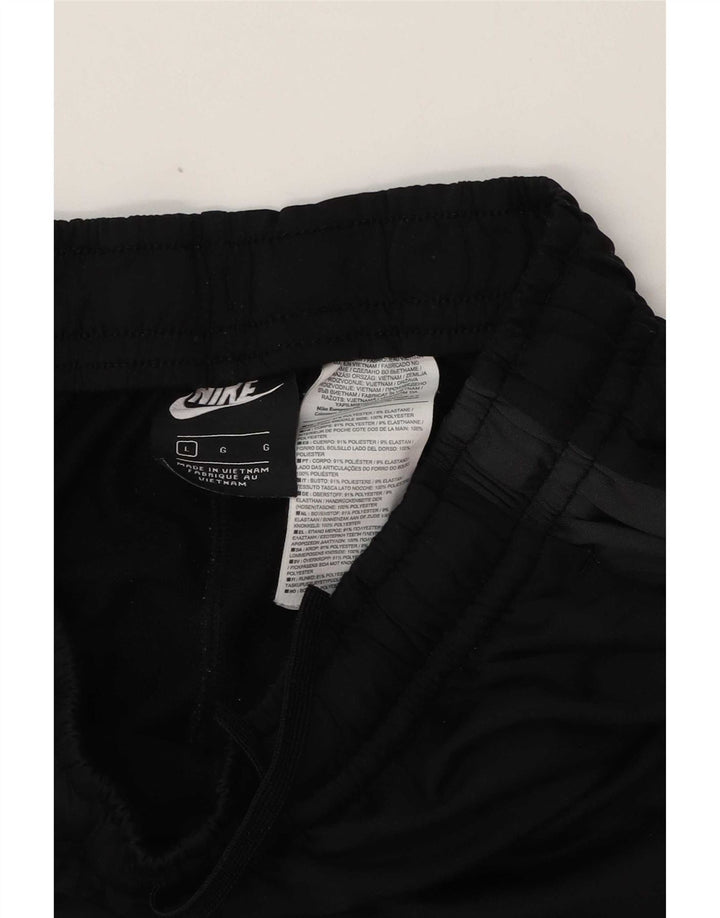 Pantaloni de trening Nike pentru bărbați Joggeri mari, negru, poliester color bloc
