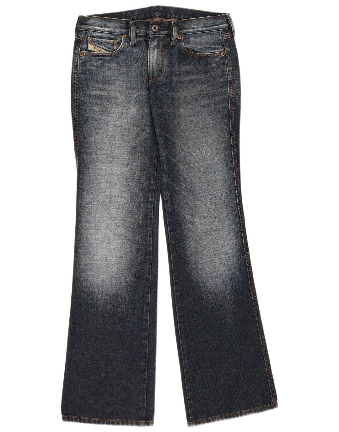 Blugi DIESEL pentru femei Bootcut W28 L31 Bumbac bleumarin