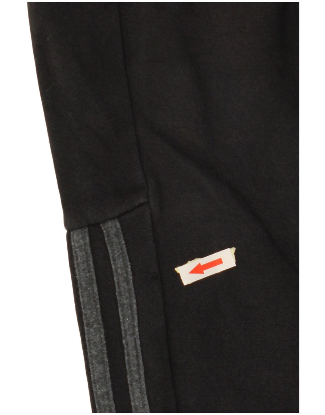 Pantaloni de trening ADIDAS baieti Joggeri 9-10 ani bumbac negru