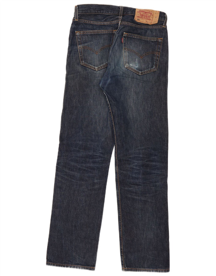 Blugi drepti 501 pentru femei Levi's W31 L32 bleumarin