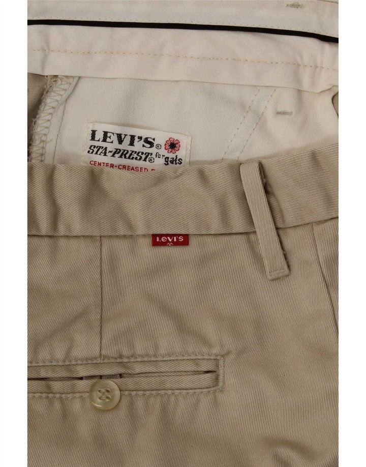 Pantaloni chino drepți pentru bărbați Levi's L30 L28 bej