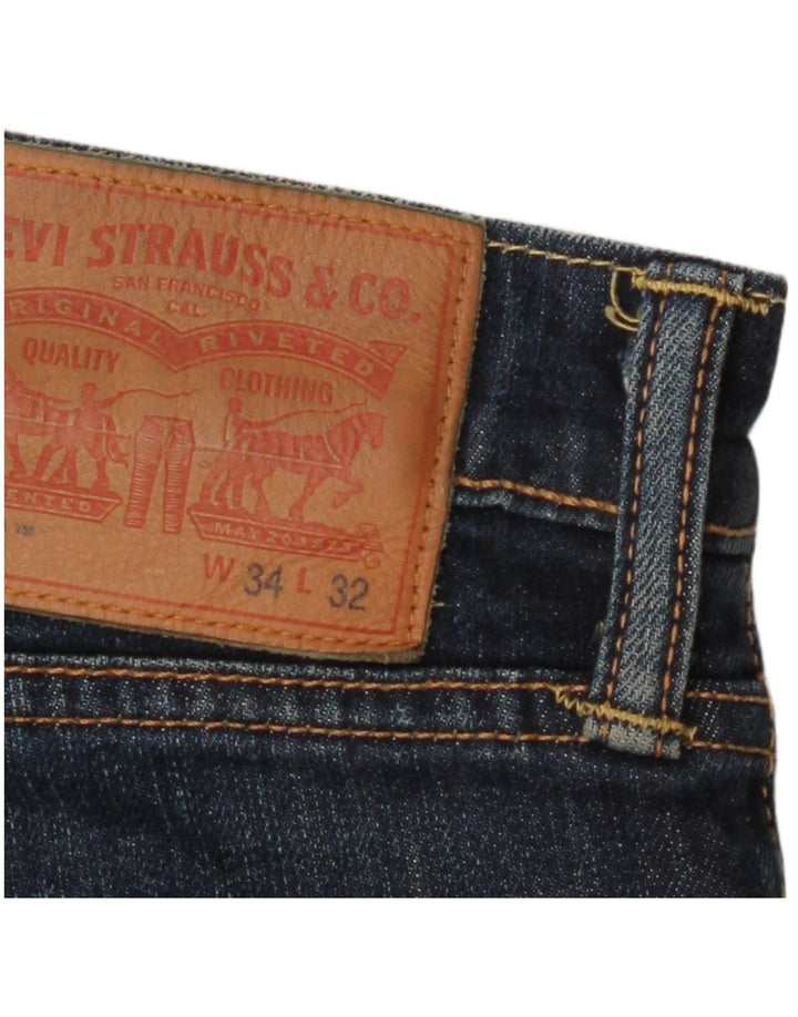 Blugi pentru bărbați Levi's 511 Slim W34 L32 Bumbac bleumarin
