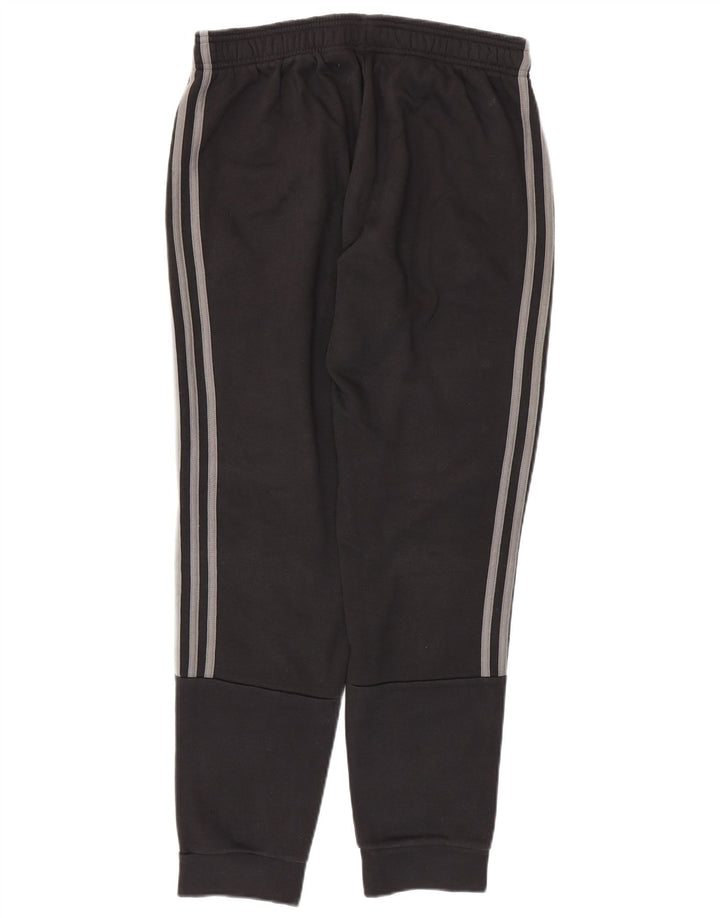 Pantaloni de trening ADIDAS pentru bărbați Joggeri, bumbac mediu negru