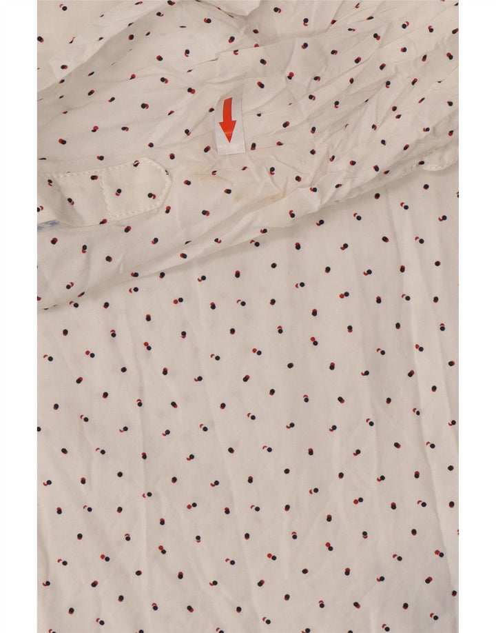 Cămașă Tommy Hilfiger pentru femei UK 16 Lyocell mare cu pete albe