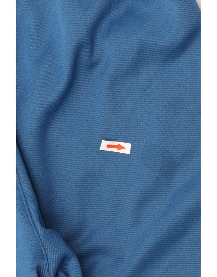 Pantaloni scurți sport grafic Nike pentru bărbați, poliester albastru mediu