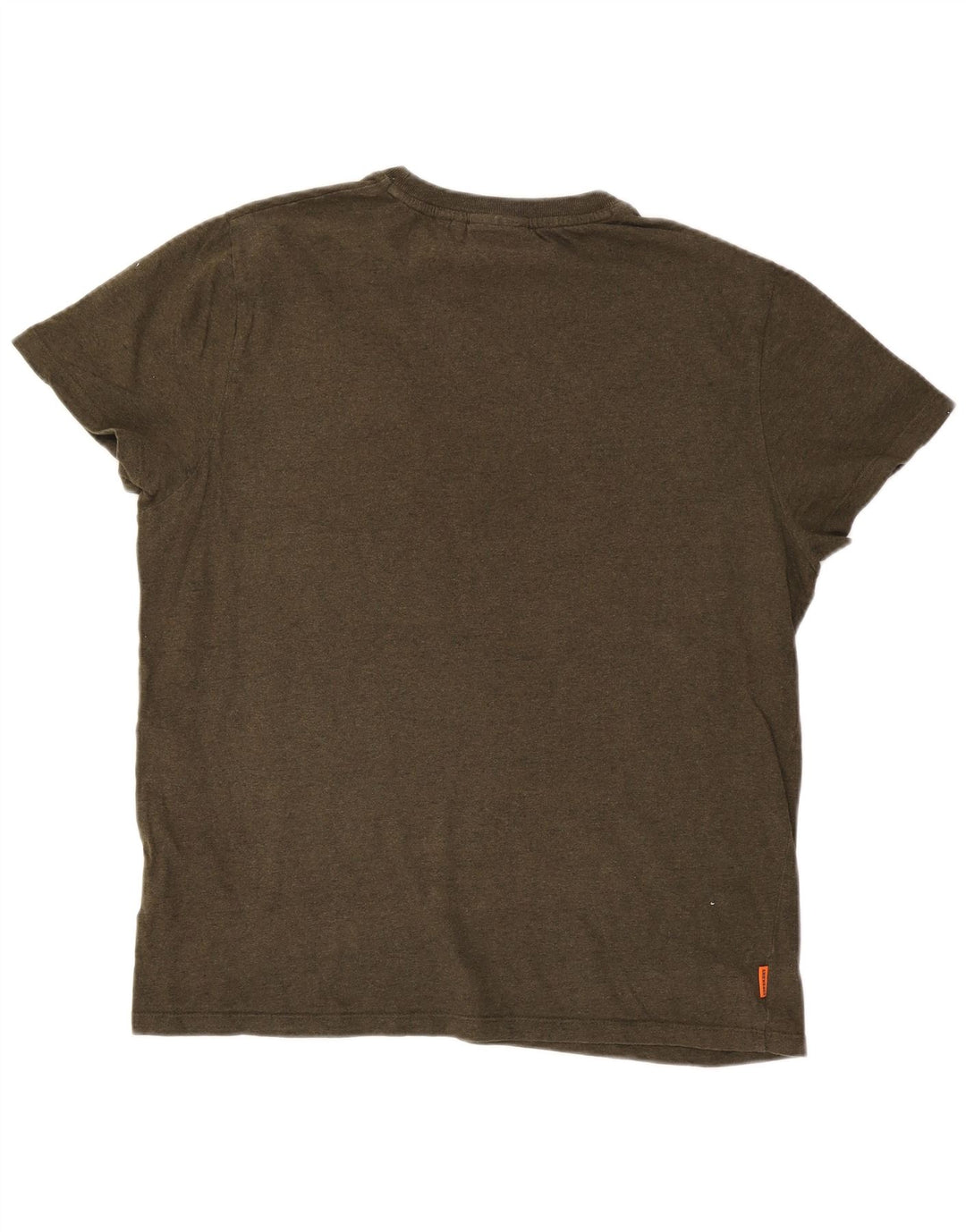 Tricou pentru bărbați Superdry Top 2XL Kaki Bumbac
