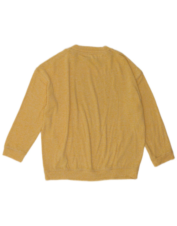 Bluză supradimensionată pentru femei Marks & Spencer Top UK 10 Small Yellow Flecked