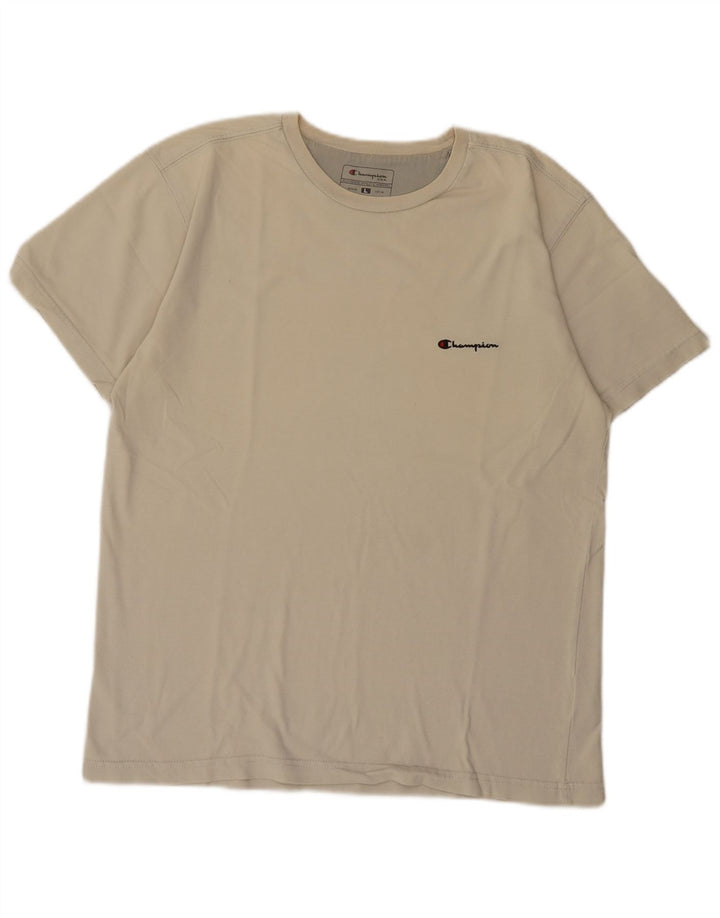 Tricou pentru bărbați Champion Top mare, bej, bumbac