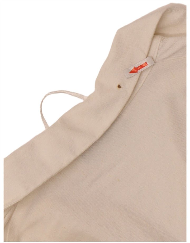 Bluză Cămașă Crop pentru Damă Zara UK 10 Mic Alb