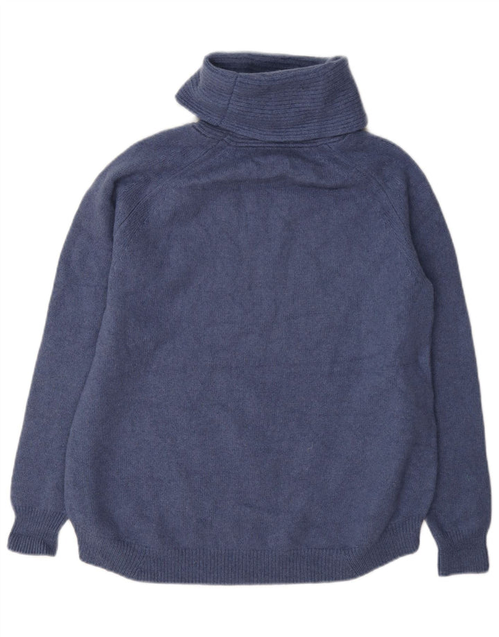 Pulover pentru femei Massimo Dutti cu gât rulat, UK 10 Small Blue