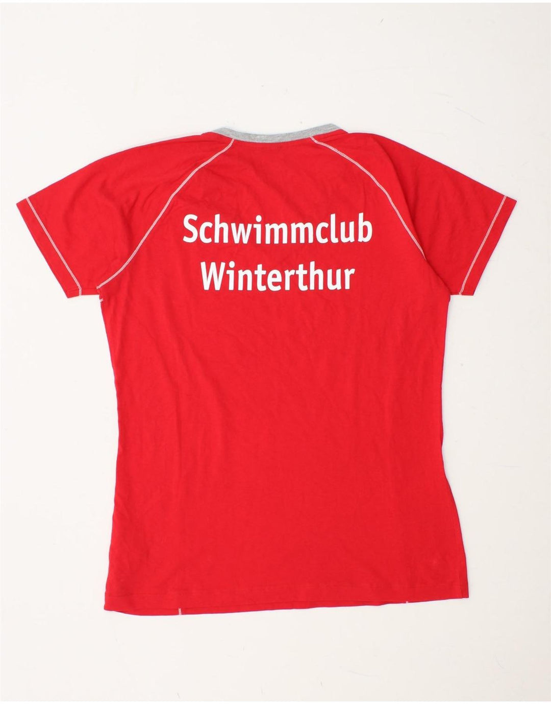 Tricou grafic pentru femei ARENA Top UK 14 Medium Red Bumbac