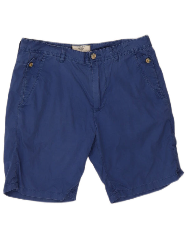 Pantaloni scurți chino pentru bărbați Zara EU 38 Small W30 Albastru