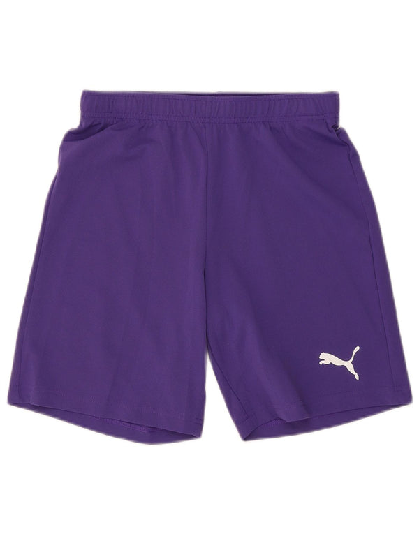 Pantaloni scurti sport Puma pentru bărbați, poliester violet mic