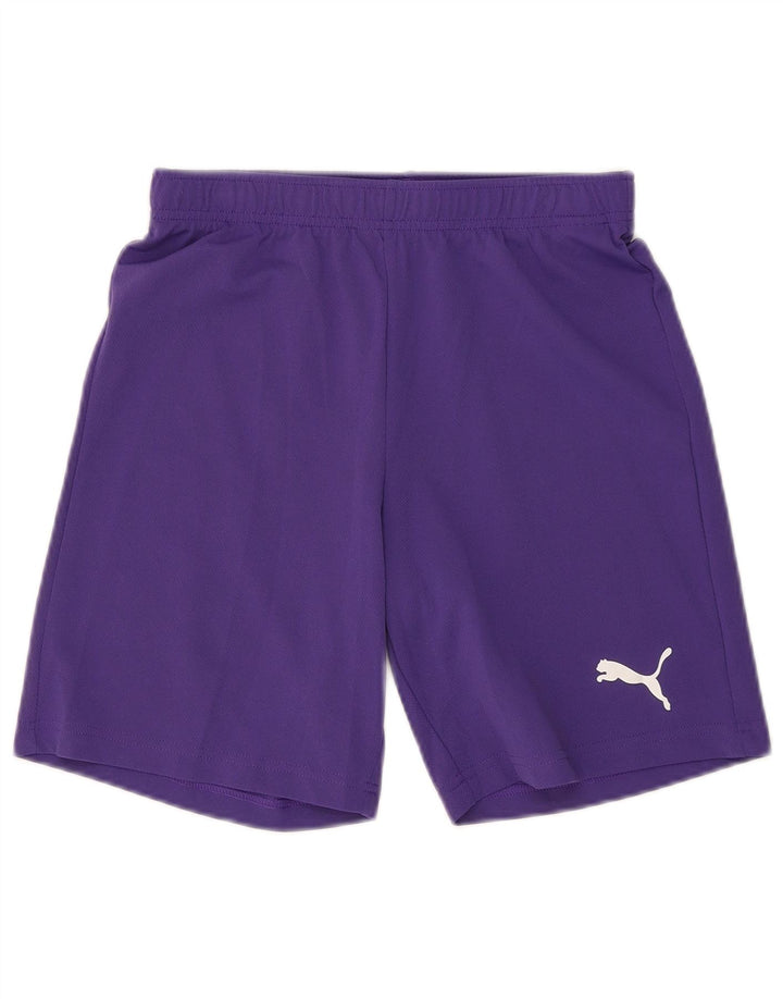 Pantaloni scurti sport Puma pentru bărbați, poliester violet mic