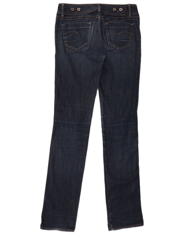 Blugi drepti pentru femei G-Star W29 L36 Bumbac bleumarin