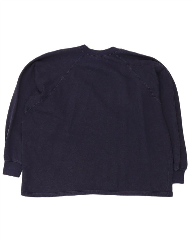 Pulover cu grafic supradimensionat pentru femei CHAMPION UK 16 Mare bleumarin