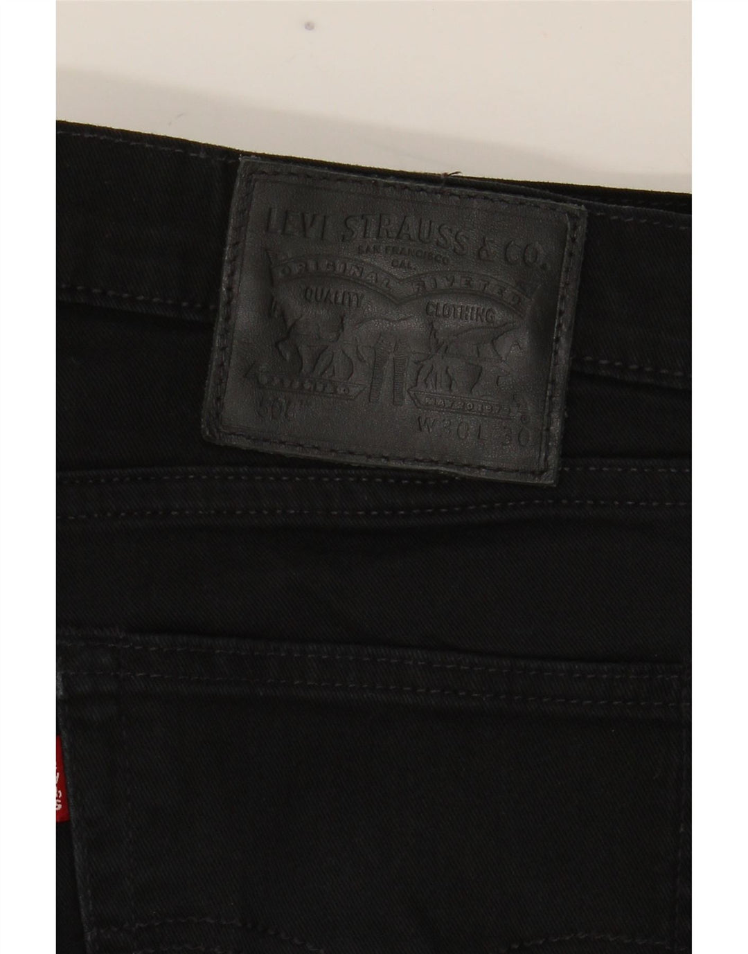 Levi's 508 Regular Tapered Jeans W30 L30 bumbac negru