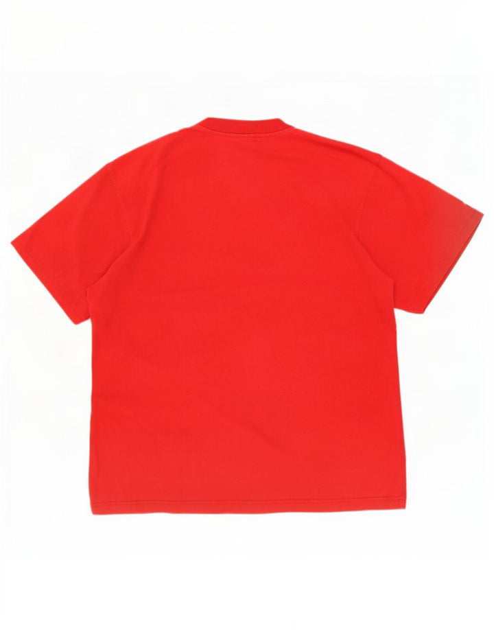 Tricou cu grafică pentru bărbați Fila Top XL Bumbac roșu
