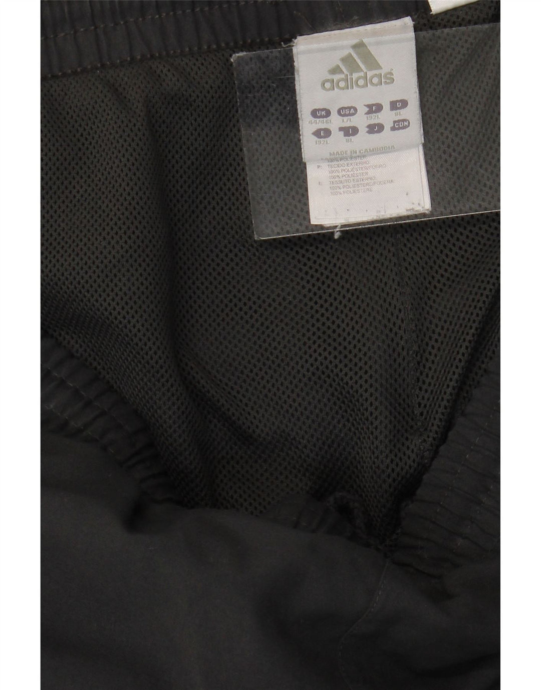 Pantaloni de trening ADIDAS pentru bărbați Marea Britanie 44/46 Poliester mare gri