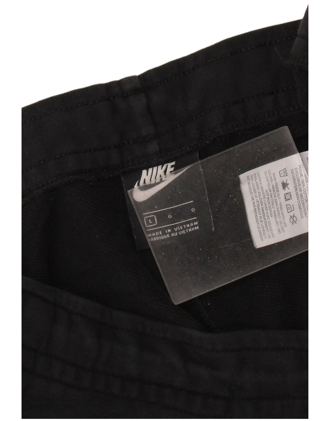 Pantaloni scurti sport Nike pentru femei UK 16, mari, negru, bumbac