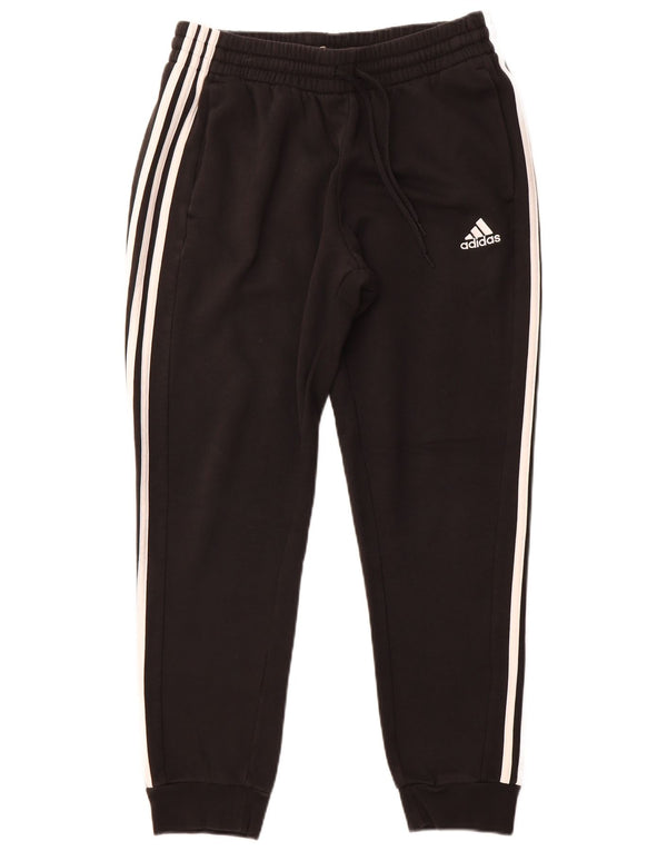 Pantaloni de trening Adidas pentru bărbați Joggeri mari, negru, bumbac