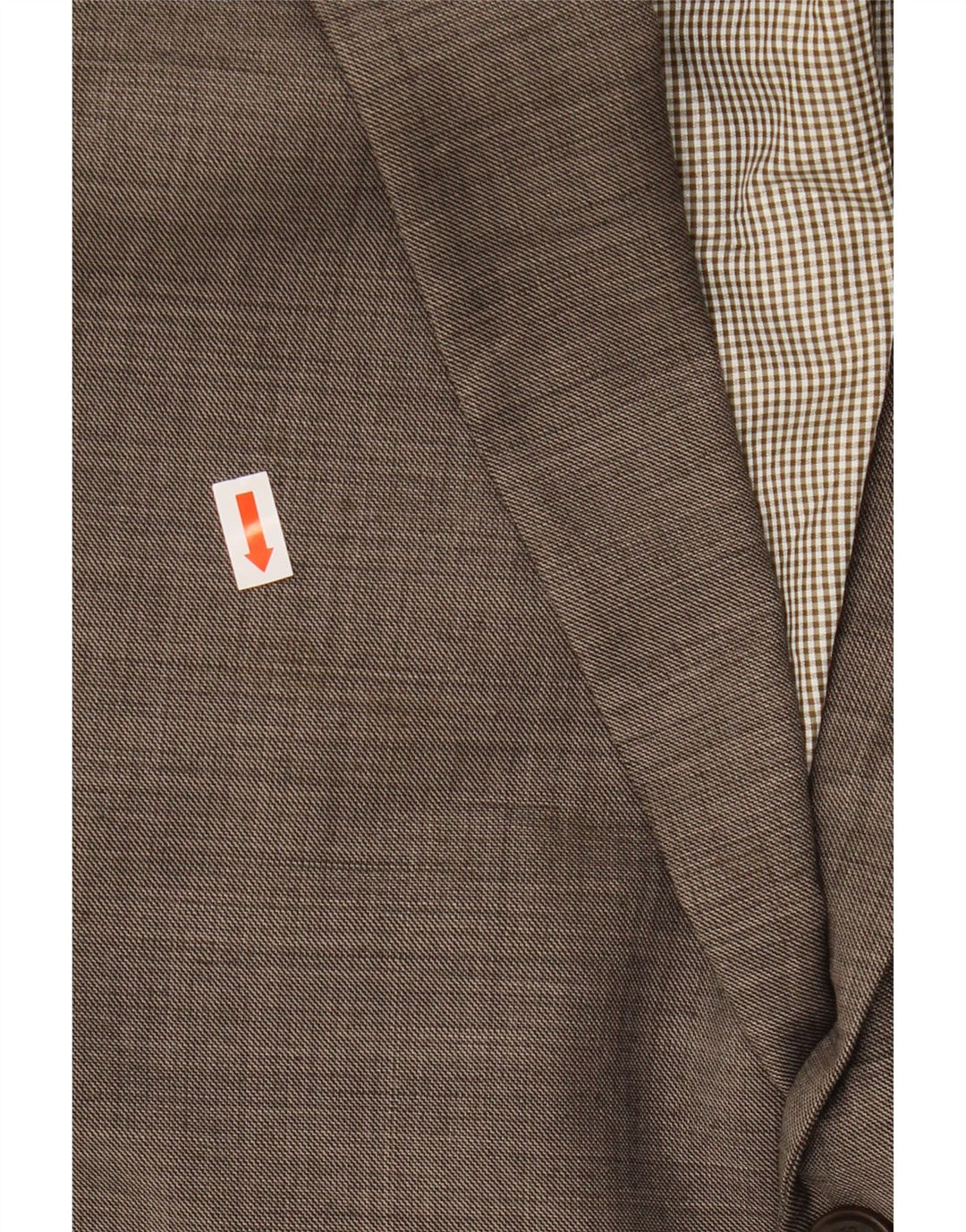 TOMMY HILFIGER Sacou blazer pentru bărbați cu 2 nasturi UK 46 3XL Lână gri