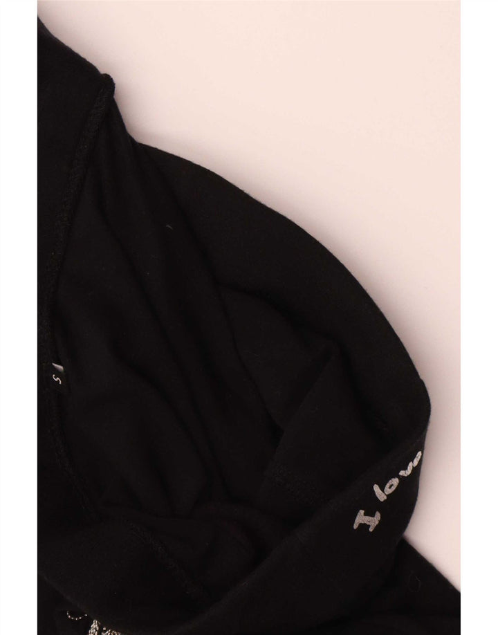 Fusta asimetrică cu grafică Desigual pentru femei, mică W27, bumbac negru